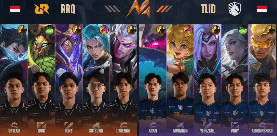 M6 World Championship: RRQ Hoshi Gagal Menang, Team Liquid ID Melaju ke Final Upper Bracket!
