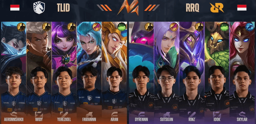 M6 World Championship: RRQ Hoshi Gagal Menang, Team Liquid ID Melaju ke Final Upper Bracket!