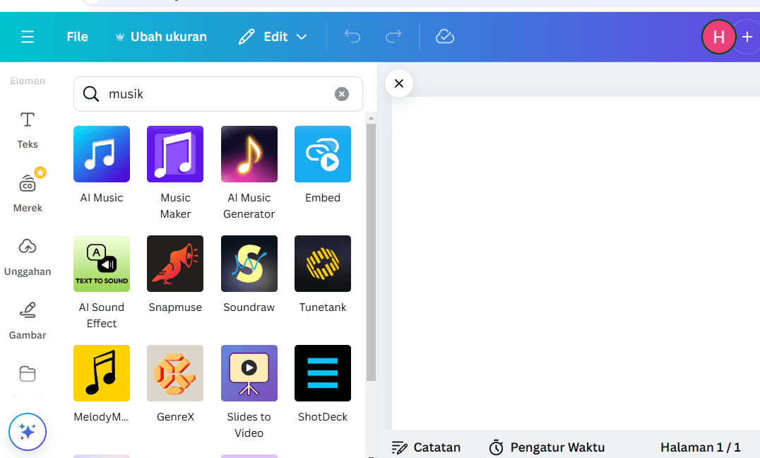 Cara Mudah Membuat Animasi di Canva dengan Musik